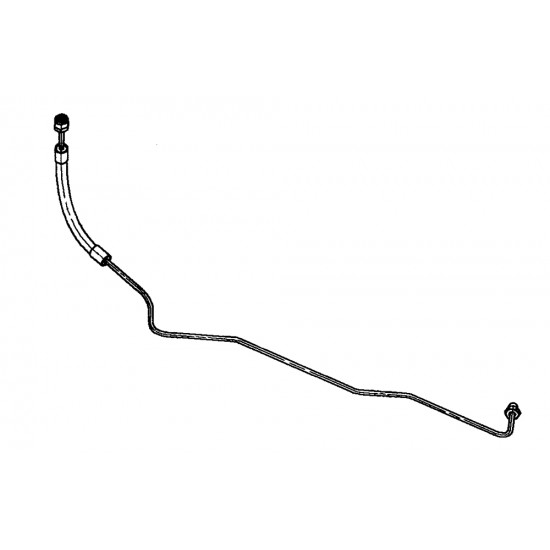 W8006765  -  ABS Hose Asm - LH Front Brake (ABS Module to Front Left Caliper Hose)
