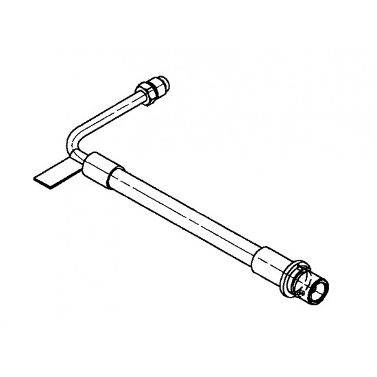 W8006767  -  ABS Hose Asm - Rear Brake, ABS Mod to Rear (JB8 Rear Drum & JF9 Rear Disc w/ IFS)