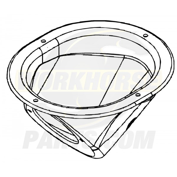 15721344 Fuel Filler Dish (metal) Workhorse Parts