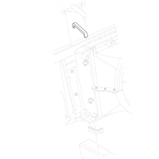 15698369  -  Insulator - Upper Radiator