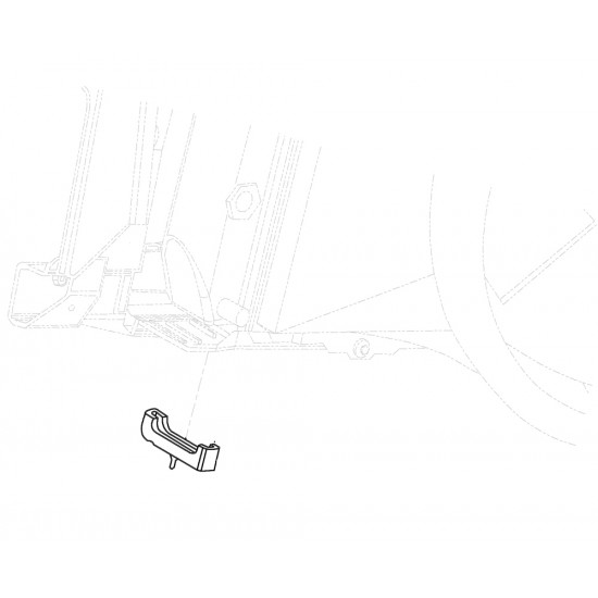 W8831283  -  Insulator - Lower Radiator