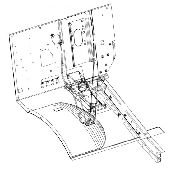 W0002419  -  Panel Asm - Dash & Toe (Complete) 