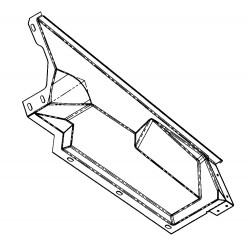 W0005427  -  Extension - Dash & Toe Panel Inner