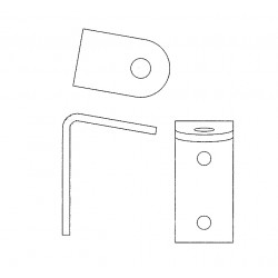 W0011869  -  Bracket - Upper Radiator Support Rod