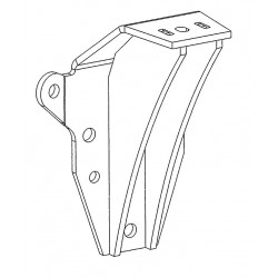 W0011940  -  Support Asm - LH Floor Dash Panel