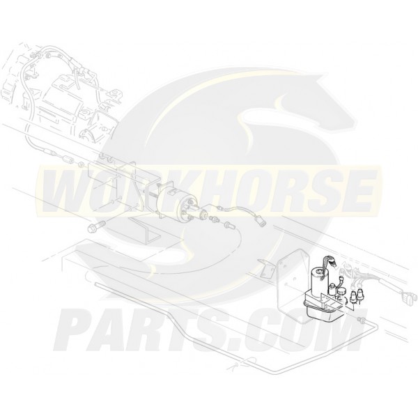 15018962-USP12 - P12 Park Brake Pump Assembly With Motor (Aftermarket)