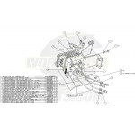 W0010600  -  Hose Asm - Brake Pressure Modulator Valve Out, Rear, Lh 