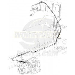 W0000572  -  Cable Asm - Park Brake Front (138")