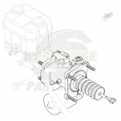 W0000586  - Workhorse Booster Asm - Brake (Hydraulic) 