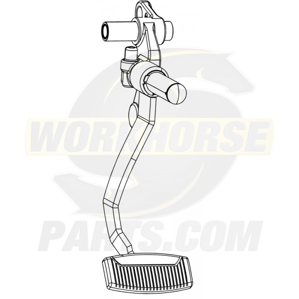 W0004517  -  Pedal Asm - Brake, Adjustable (hydraulic)