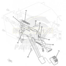 W0004780  -  Park Brake Lever Asm 