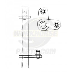 W0006636  -  Lever Asm - Brake Pedal Rod