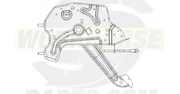 W0007440 - Lever Asm - Parking Brake (Foot) - Workhorse Parts
