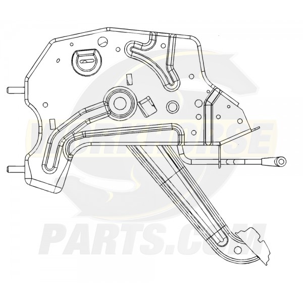 W0007440 Lever Asm Parking Brake (Foot) Workhorse Parts