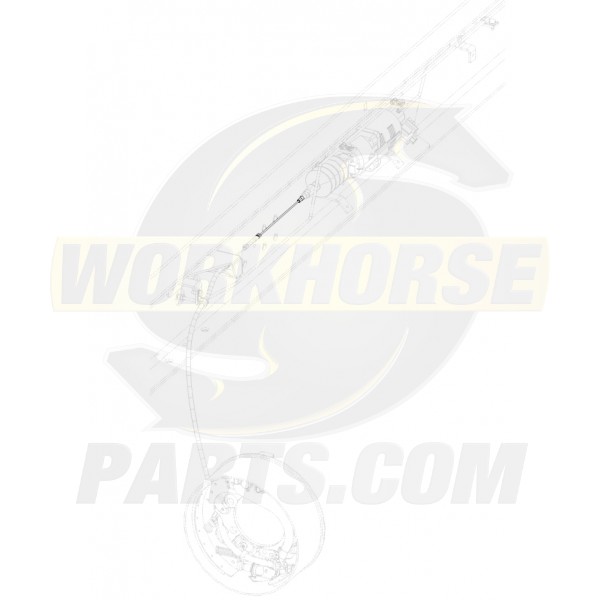 W0008144  -  Cable Asm - Parking Brake Front, Length 306mm
