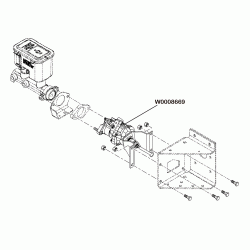 W0008669 - (Hydro-Boost) Power Brake Booster Asm (P42 JF9 / W42 JM6 Brake Code)