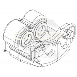 W8000480  -  Workhorse P32 Caliper Asm Front Right Hand / Rear Right Hand (NEW)