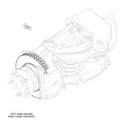 W8000529  -  Rotor - P32/P42 Front Brake (JF9 Brake Code)