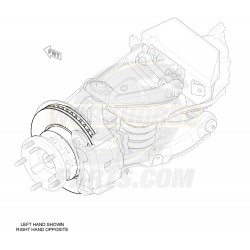 W8000529AF  -  Rotor - Aftermarket P32/P42 Front Brake (JF9 Brake Code)