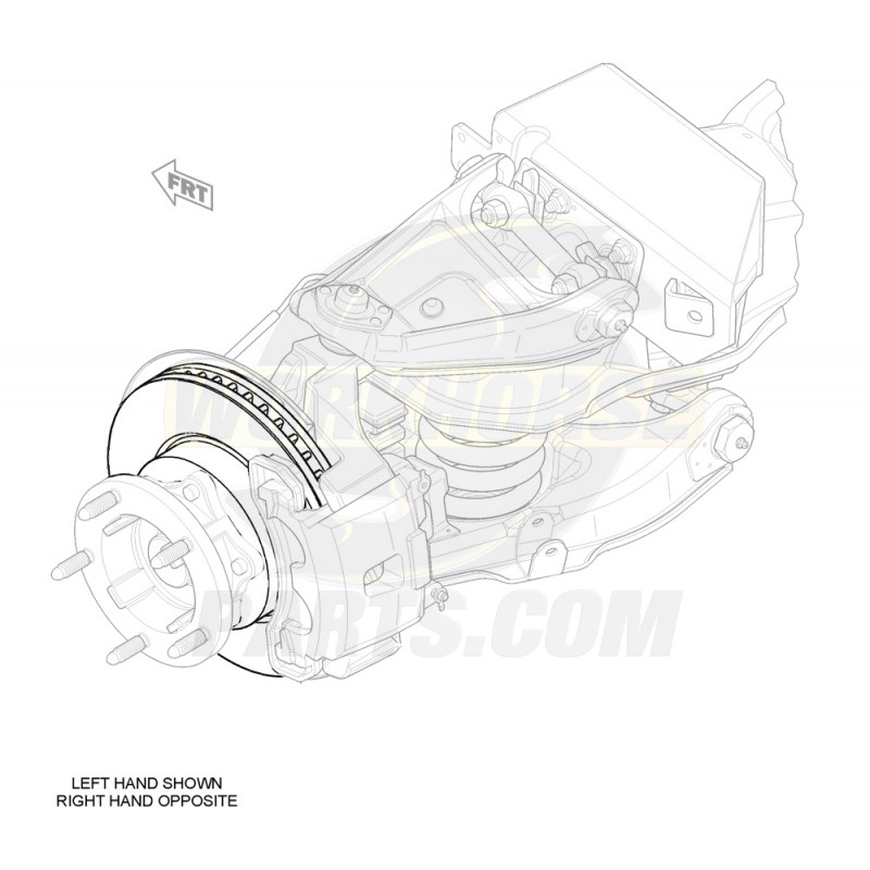 W8000529 Rotor P32 P42 Front Brake Jf9 Independent