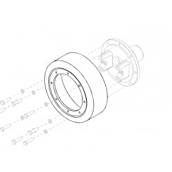 W8000674  -  Park Brake Drum - 10" (No Yoke)