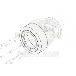 W8000674  -  Park Brake Drum - 10" (No Yoke)