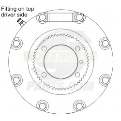 W8003103  -  J72 Brake Asm - Propshaft Park, Without Yoke (GM Transmission)