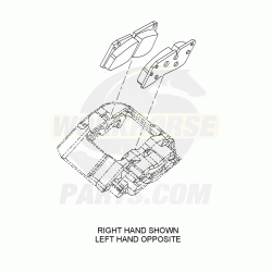 W8006053 - Brake Pad Set Brembo 68mm Heavy Duty (W16, W18, W42)