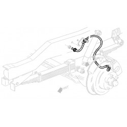 W8837971  -  Brake Hose Assembly - Front  RH (I-Beam - 4 Wheel Disc)
