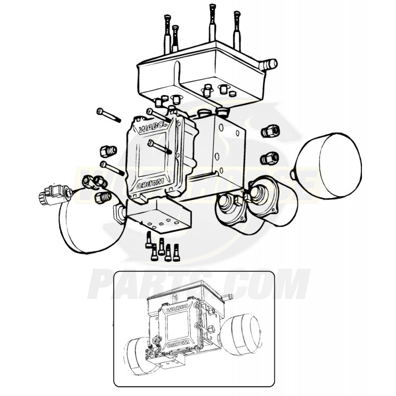 W8007417 Ufo Hydraulic Compact Unit Hcu Ecu