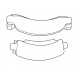 W8810800  -  Pad Kit - Brake P30/P42  (JB8 - Front Disc/Rear Drum)
