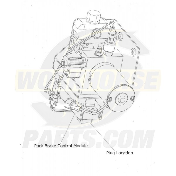 W8005099 - J72 Park Brake Control Module