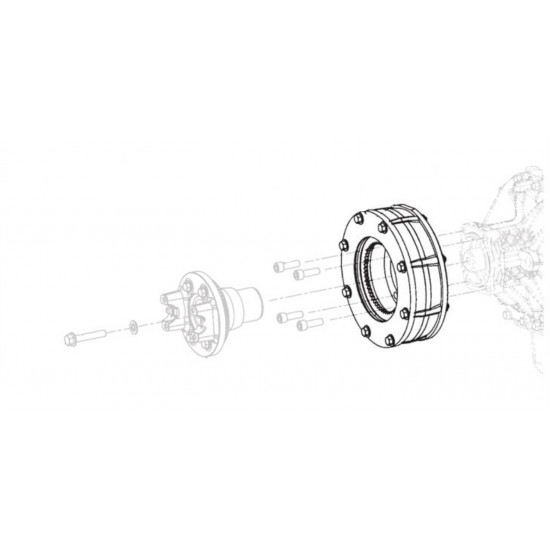 W8001667 - J72 Driveline Brake Assembly