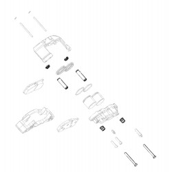 W8002400 - Caliper Slide Pin Kit For 1 Caliper (68mm Brembo)