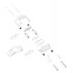 W8002400 - Caliper Slide Pin Kit For 1 Caliper (68mm Brembo)