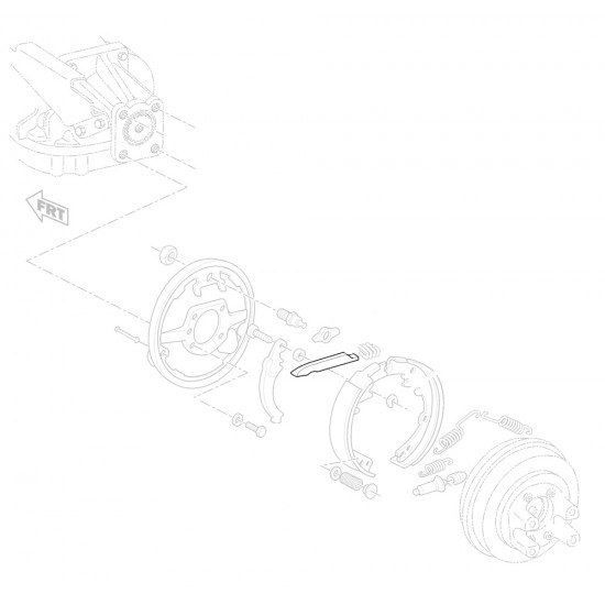 00364694  -  Strut - Propshaft Park Brake