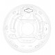 03691500  -  Guide - Rear Brake Shoe