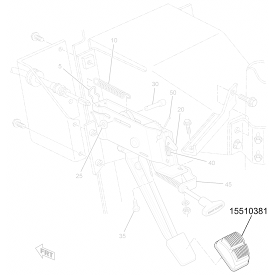 15510381 - Pad-foot 15510381 - Pad-foot