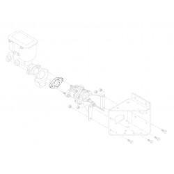15650152  -  Spacer - Brake Master Cylinder/Booster