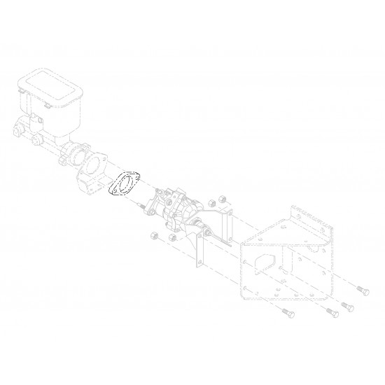 15650152  -  Spacer - Brake Master Cylinder/Booster