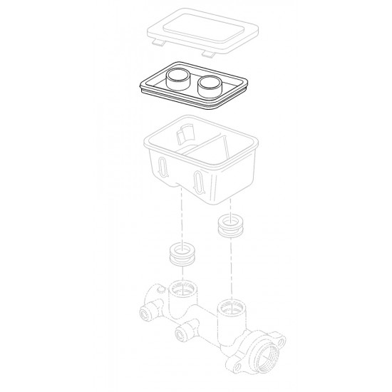 18006074  -  Diaphragm - Brake Master Cylinder Reservoir