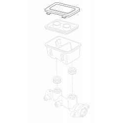 18046851  -  Cover - Brake Master Cylinder Reservoir