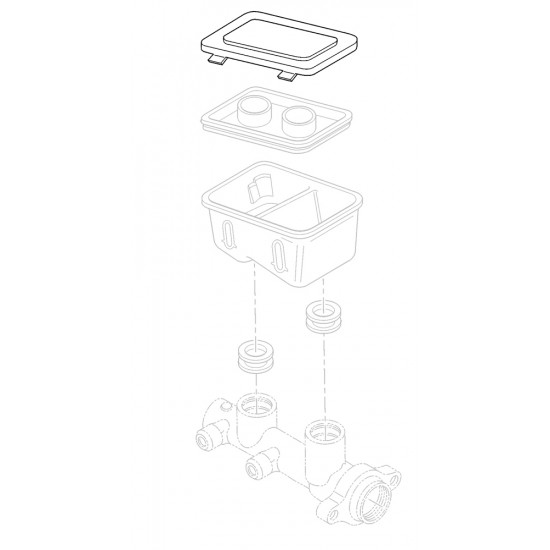18046851  -  Cover - Brake Master Cylinder Reservoir