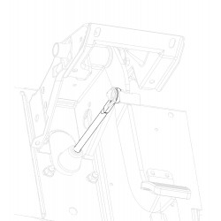 W0002082  -  Brake Pedal Push Rod