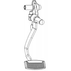 W0004517  -  Pedal Asm - Brake, Adjustable (hydraulic)