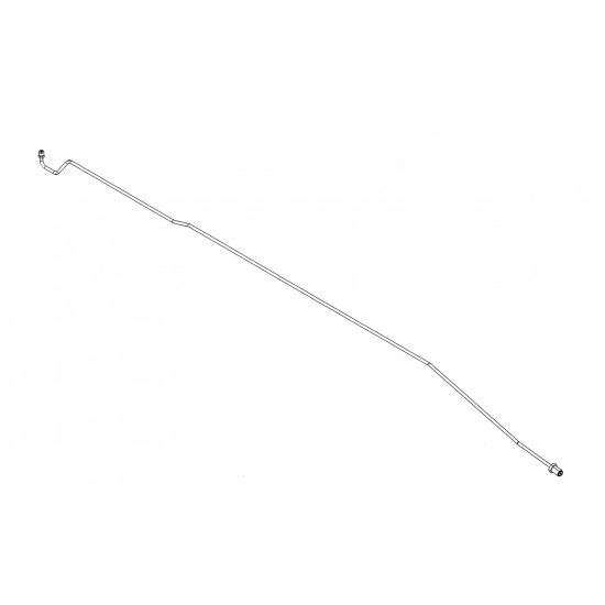 W0007505  -  Pipe Asm - Front Brake LH (From Left Front Caliper Brake Hose to ABS Module)