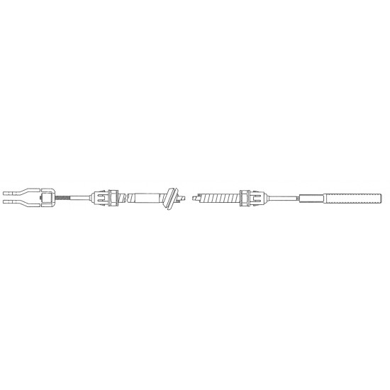 W0009633  -  Park Brake Asm - Cable Front