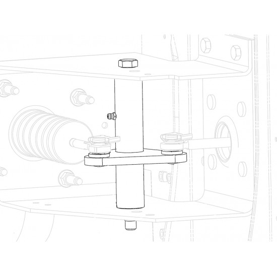 W0009859  -  Lever Asm - Brake Pedal Rod