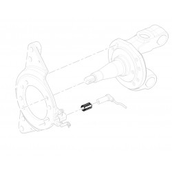 W8000126  -  Clip - Front Wheel Speed Sensor  