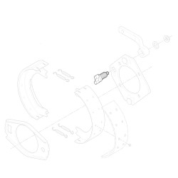 W8000228  -  Camshaft - Park Brake Shoe Adjuster